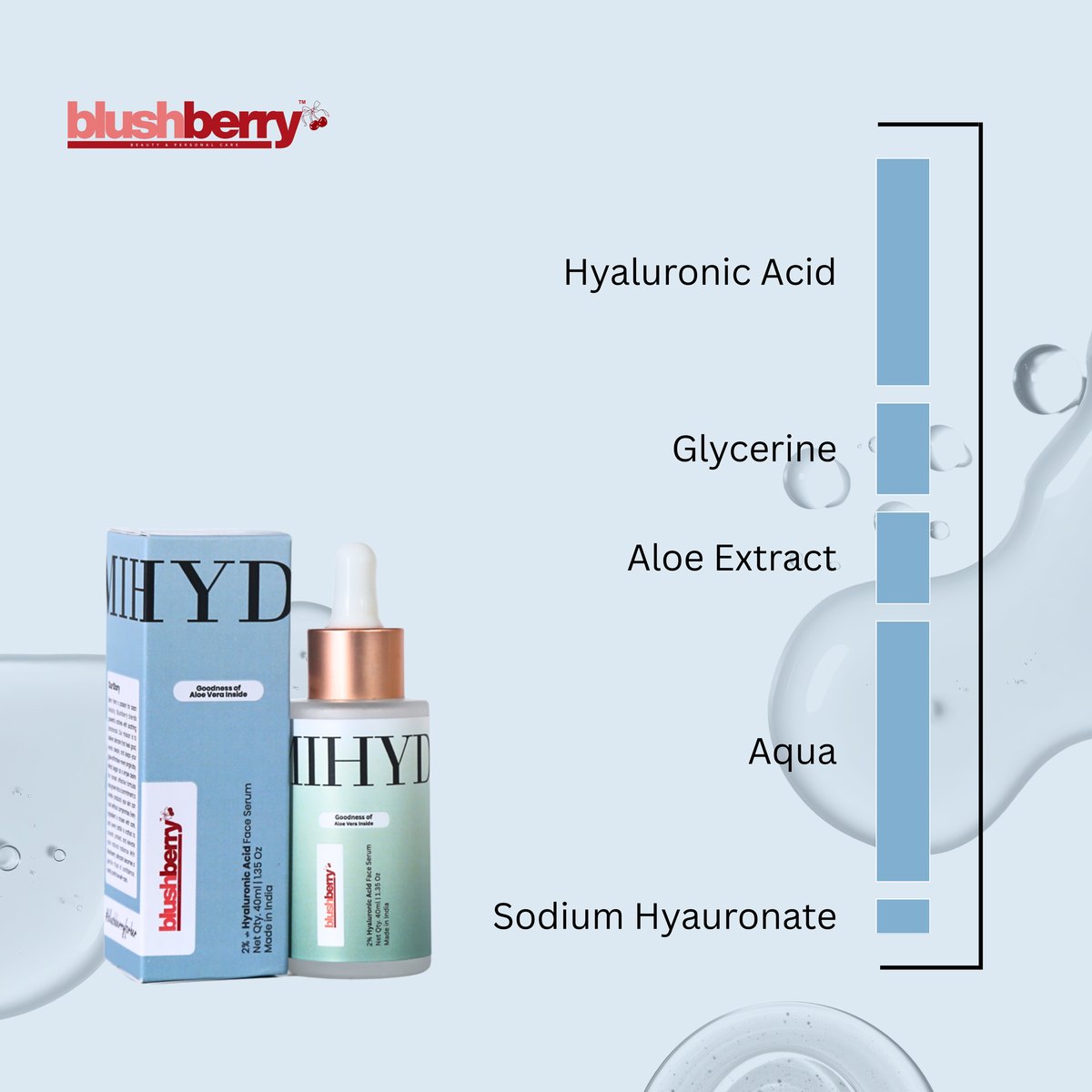 Lumihydra 2% Hyaluronic Acid Hydration Serum – Deep Hydration & Skin Plumping | 40 ml — photo 2